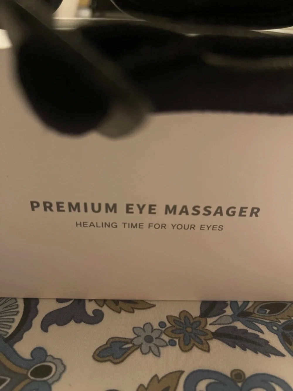 Premium Eye Massager - Black